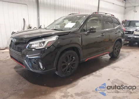 2019 Subaru Forester Sport from USA, damaged, VIN JF2SKAKC7KH565870
